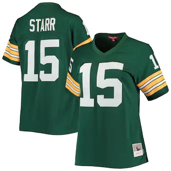 womens-mitchell-and-ness-bart-starr-green-green-bay-packers